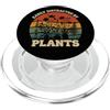 Locally Sourced Apparel Facilmente distratto da piante amante delle piante vintage PopSockets PopGrip per MagSafe