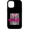 Nurse Life Graphics Custodia per iPhone 12/12 Pro Fiocco rosa infermiera RN operatore sanitario stelle