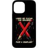 Painting Results Artwork Modern Painting Custodia per iPhone 13 Pro Max LINES SO CLEAN THE ERASER FILED A COMPLAINT