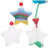 Baker Ross VC240 Bottiglie artistiche di sabbia a forma di stella - Confezione da 5, Bottiglie artistiche di sabbia a forma di stella