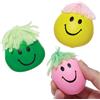 Baker Ross VC186 Palline da spremere Smiley Stretch - Confezione da 5, palline sensoriali Smiley per lo stress