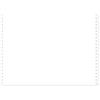 Exacompta 63712E 1000 fogli di carta per fotocopiatrice, bianco, 380 mm x 11, 2 strati, strisce staccabili Caroll