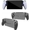 BeisDirect Custodia protettiva per console di gioco Sony Playstation Portal Custodia trasparente antigraffio per accessori per Playstation Portal (nero trasparente)