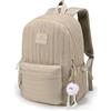 BAGZY Zaino da Donna Bagaglio a Mano 40x30x15 per British Airways 20L Piccolo Zaino da Viaggio Impermeabile 15.6 Pollici PC Portatile Zaini Casual Daypack Leggero Borsa da Cabina per Lavoro Kaki