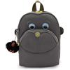 Kipling Faster, Zaino Unisex - Bambini e ragazzi, Back To Grey, Taglia Unica (20CM)
