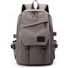 SONARIN Tela Zaino Uomo,Grande Capacità Moda Borsa Casual Zaino Porta PC 15,6 Pollici Zaini Lavoro Portatili Zainetti per Scuola Viaggio Quotidiano(Grigio)
