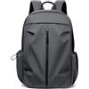 SONARIN Zaino Casual Leggero,Borsa Lavoro Impermeabile Zaino Porta PC 14 Pollici Zaino da Viaggio Zaino Scuola Superiore Media Zainetti Università per Uomo Donna(Grigio)