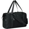 Narwey Borsa da cabina per Ryanair Airlines da 40 x 20 x 25 cm, pieghevole, da viaggio, con tasca bagnata durante la notte, per donne e uomini, 20 l, A-Nero