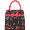 Banned Retro Banned Borsa a mano Cherries And Bows, stile retrò Rockabilly anni '50, stile pin-up vintage