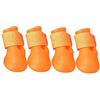 HI SUYI set 4pz. colorato scarponcini stivaletti antiscivolo in gomma per pioggia cani cagnolini 5 grandezze
