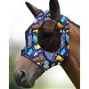 Harrison Howard Flessibilità Maschera tafano Comfort eccellente con protezione UV Maschera tafano standard per mix cavallo-graffiti (M)