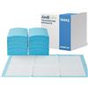 KediLife - 100x Traversine Neonato Fasciatoio 40x60 cm - Traverse Neonato per Cambio Pannolino - Assorbenti, Impermeabili e Traspiranti - 2 Confezioni da 50 Teli Igienici Neonati e Bambini - 60x40 cm