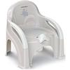 BABYLON Premier Vasino Bambini coperchio+bol, WC per da 1 anno, Grigio