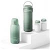 Momcozy Scaldabiberon Portatile e Contenitore Termico Latte Materno, Set MW05 500ml con Batteria 3200mAh e CM01 628ml con Raffreddamento 24 Ore, Accessori Allattamento per Viaggio