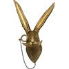 Generic Decorazione da parete a forma di testa di cervo, scultura in resina per soggiorno, camera da letto, cucina, decorazione rustica da appendere alla parete, per gli amanti degli animali