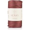 S SENSY Sensy, Cordoncino di alta qualità, 3 mm, 130 metri, in 100% polipropilene, per macramè, 3 mm, per borse all'uncinetto, macramè, filo all'uncinetto, regalo per maglieria (rosa polvere)