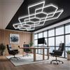 rivestiiltuogarage Lampada LED da Soffitto Esagonale, Design a Nido d'Ape garage , Illuminazione Moderna per Uffici , Spazi Commerciali, luce barbiere ,hotel, sala studio , tatoo studio officine, plafoniera palestra