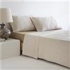 COTTON ARTean Set di lenzuola 90 ALTUBE senape cotone 180 fili