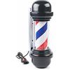 Bazargame 20 Barber Pole Barber Pole Bar Barbiere Con Lampada LED Acconciatura Palo Girevole Luce per Parrucchiere Salone di Parrucchiere