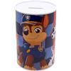My sweety pop Salvadanaio Paw Patrol Rosa Stella ed Everest | Scatola di risparmio in metallo per ragazza | Decorazione per cameretta dei bambini Paw Patrol | Regalo di compleanno infrangibile, 15 x