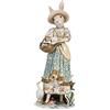Fitz and Floyd - Statuetta in ceramica a forma di coniglio Dapper, 50,8 cm