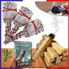 Majestic's Salvia Bianca e Palo Santo + Ebook Pratico (PDF) - Bastone di Salvia Aeriana da Bruciare (x3) e bastoncini di Palo Santo (100 g) per Purificazione delle energie