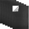 Zyren 6 Pezzi Pelle Autoadesivo per Riparazioni 21x30cm Nero