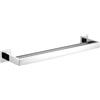 VIPAVA Accessori per il bagno in acciaio inossidabile Specchio cromato lucido Porta asciugamani Porta carta igienica Gancio porta asciugamani Accessori per il bagno, Asciugamano 2 barre 50 cm, Come mostrato