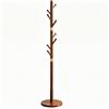 Bananaww Attaccapanni da Terra in Legno, Design Albero Appendi Abiti Ingresso Casa, Appendiabiti 8 Ganci Metallici per Ingresso Camera Letto Ufficio, Cappelli Borse