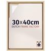Dutch Frame Factory - Cornice a cassetta per tela - Faggio - Compatibile con telaio - MDF - Lausanne