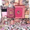 Funto Kit di Scrapbooking (185 PCS), Capitolo Medievale - Giardino di Rose, Perfetto per Materiali di Bullet Scrapbooking, Planner DIY Arte e Collage