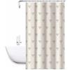 VR VETRINEINRETE Vetrineinrete® Tenda moderna per doccia vasca da bagno impermeabile pvc 12 ganci decorata con cuori 180x200 cm