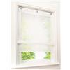 BAILEY JO 1 x set tenda di stoffa con asta e ganci a , colore bianco trasparente, Voile, tenda retrattile con occhielli, Tessuto, bianco, BxH 80x130cm