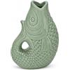 Générique Vaso per pesci bohemien, decorativo in gres porcellanato, simbolo di abbondanza, misura 12 cm (Matcha)
