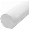 ZZDZW Cuscino Rotondo Cilindrico Cuscino A Rullo Lungo Cuscino Cervicale Rotondo Supporto Iombare Cuscino, Cuscino Cilindrico Con Fodera Rimovibile Per Dormire/sedia/auto/divano(Bianco,10x90cm/4x35in)