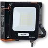 GASIASHOP SRL UNIVERSO IK03-30W-N PROIETTORE SMD LED 30W DA ESTERNO IP65 2700LM 3000K 4000K 6500K (Bianco Freddo)