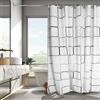 XRVRILE Tenda Doccia, Tenda Doccia 200x200 Antimuffa Impermeabile PEVA Lavabile, Con 12 Anelli E 2 Ganci Trasparenti, Per Vasca Da Bagno Tenda Bagno