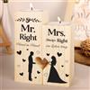 Einanmut Regalo di nozze per sposi - Candeliere per matrimonio, fidanzamento, anniversario, regalo di San Valentino