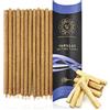 MUT22 12 Bastoncini di Incenso di Palo Santo Artigianali, di Origine Peruviana, Lunga Durata 90 Minuti