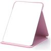 WISYOK Specchi da Viaggio, Trucco e Campeggio - Specchio Portatile Pieghevole, 25x18cm (Rosa)