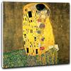 Niik Quadro + Telaio (BB) il bacio di gustav klimt 90 x 90 x 1,7 cm falso d'autore stampa su tela