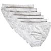 NOTTINGHAM Confezione 6 Slip Uomo Cotone Mercerizzato Articolo GR6-3403 Fianco Medio Made in Italy, Bianco, Taglia 5 - ITA 50 - USA L - RUS 50
