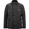 Belstaff Crosby Impermeabile Giacca di Cera da Moto, Nero, M