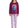 Disney Stitch Pigiami per Ragazze, T-Shirt e Pantaloni Lunghi per Bambina, Pigiami in Morbido Velluto Stitch, Taglia 6 Anni | Viola
