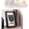 Generic Cornice digitale con Bluetooth e Aux, lettore musicale, senza altoparlante, decorazione da parete per casa e ufficio