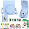 VIDIFY Mini 13 Instant Camera Premium Kit per Fuji Instax Mini 13 Frosty Blue include custodia blu, mini pellicola 20 scatti, mini album fotografico e kit completo di accessori per display fotografico