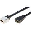 Lyndahl LKK0210-02 Keystone, HDMI 1.4 Cavo adattatore, nero