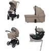 Foppapedretti SISTEMA COMBINATO TICTOC PRO DISK INFANT CHAMPAGNE + ADATTATORE - FOPPAPEDRETTI