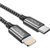 PIPIKA Cavo USB C a Lightning [1M] MFi certificato Power Delivery Type C to Lightning Cavo di ricarica compatibile con iPhone 13/13 Pro Max/12 Mini/12 Pro/12 Pro Max/11/11 Pro Max/XS Max/XR/X/8/8 Plus