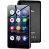 Diofox Lettore MP3 160GB Bluetooth WiFi, Android 13.0 Lettore MP3 MP4 Portatile con Touchscreen 4,02 Pollici 1080P, Spotify, Audible, Amazon Music, Player Store, Suono HiFi Lettore Musicale Digitale